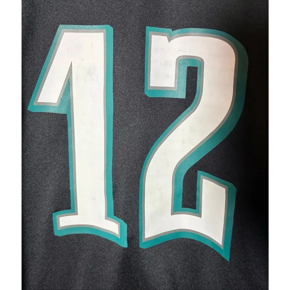 Philadelphia Eagles Randall Cunningham #12 Black Nike Engineered Jersey Sz XXL